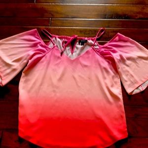 ANA cold shoulder blouse